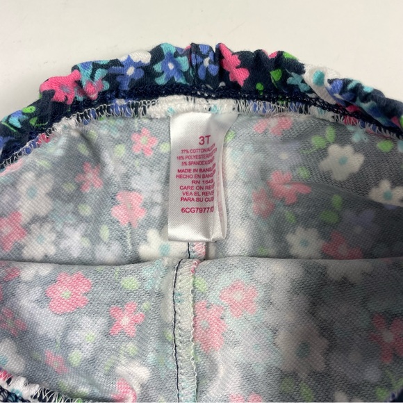 NWT Nannette 3pc Long Tee, Screen Print LS Top And Denim Vest Size 3T - Picture 7 of 9